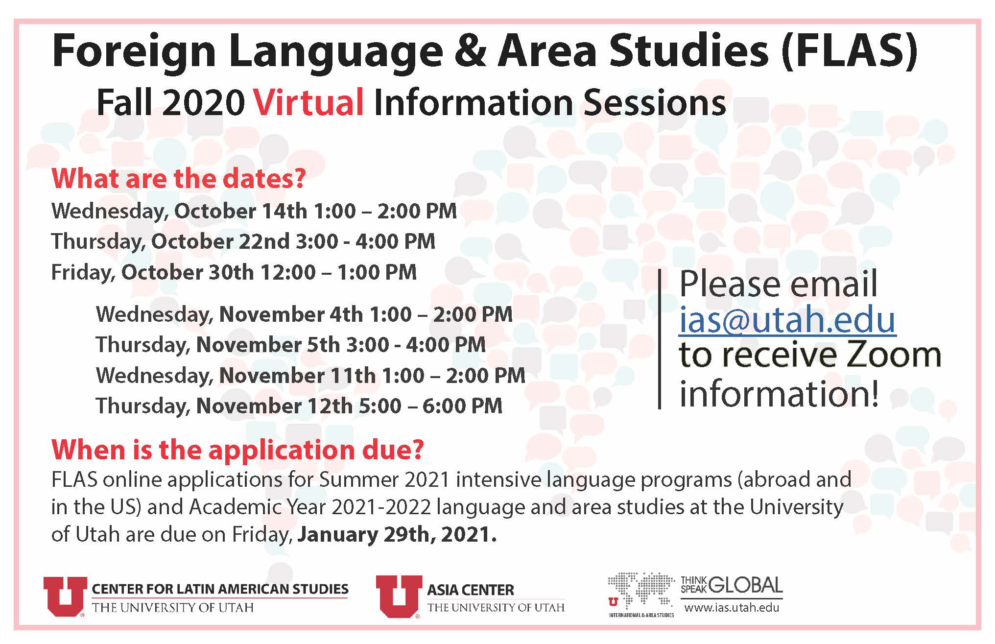 flas info sessions fall 20